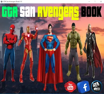 GTA San Avengers Book 1.0 Free Download For Pc