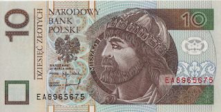 10 Zlotych 25-3-1994 P# 173a