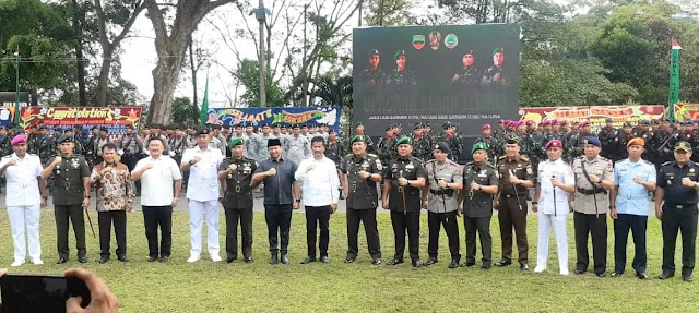 Letkol Inf. Rooy Chandra Sihombing Resmi Jabat Dandim 0316/Batam Gantikan Galih Bramantyo