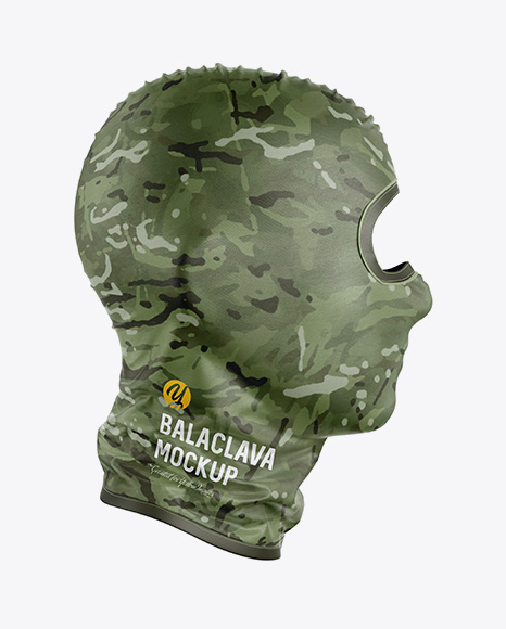 Download Balaclava Mockup Side View PSD Design Template - Free ...