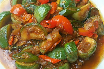 Resep Tumis Terong Bulat Ikan Asin