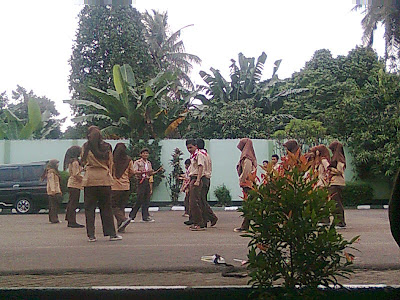 Penyematan Gudep tahun 2010 - Pramuka MAN 6 Jakarta