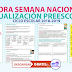 BITACORA SEMANA NACIONAL DE ACTUALIZACIÓN PREESCOLAR