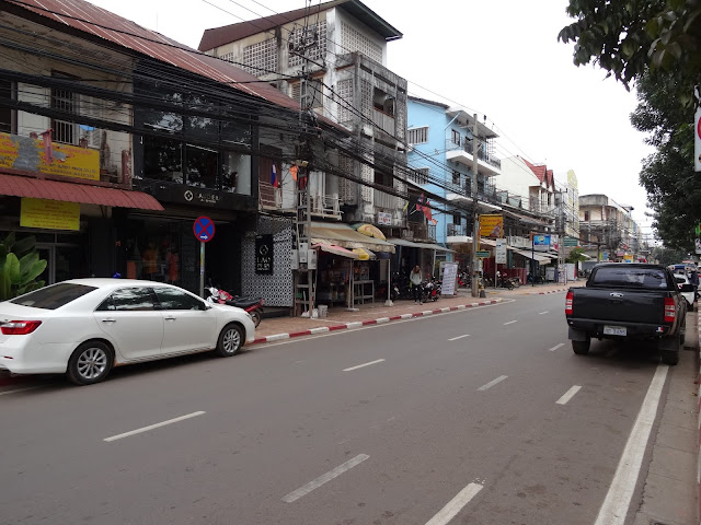 street Vientiane Laos