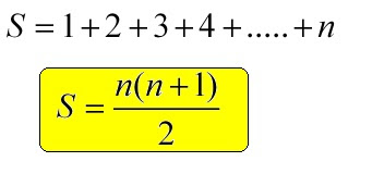 suma numero consecutivo gauss