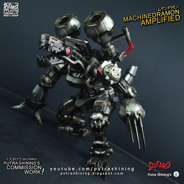 Digimon: Machinedramon Amplified | Custom Paint | ムゲンドラモン by Putra Shining