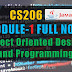 Module 1 Note-CS206 [JAVA] Object Oriented Design and Programming