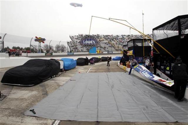 Denny Hamlin won the race