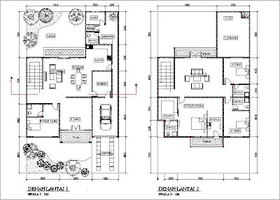  Gambar  April 2013 Berikut Sajikan Denah  Desain Rumah 2 