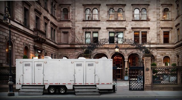 Mobile Restroom Trailers--The Manhattan