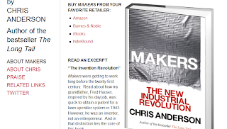 Imagen de la portada del Libro "Makers" de Chris Anderson