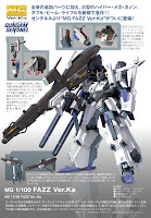 Bandai MG 1/100 FAZZ ver Ka English Color Guide & Paint Conversion Chart