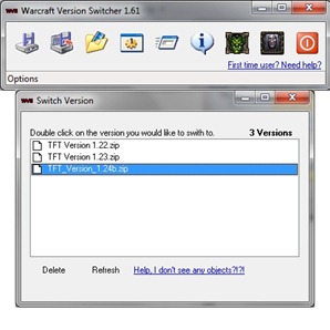 Warcraft Version Switcher 1.61
