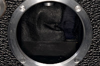破損した Canon IV Sb のシャッター幕