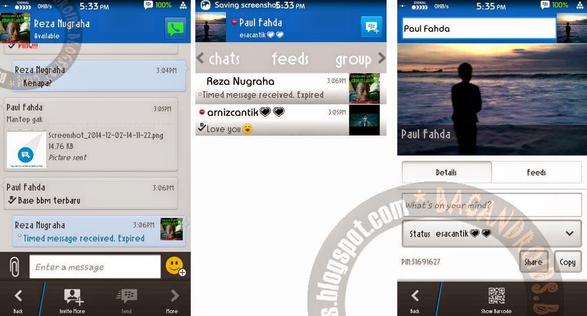 Download BBM Mod WindowsPhone Fitur Sederhana Versi 2.5.1.46