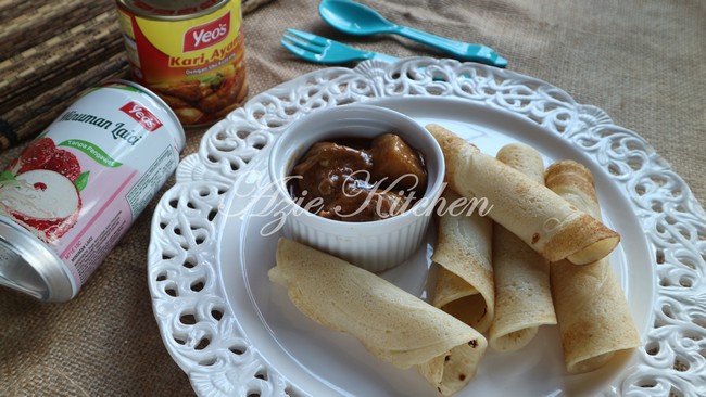 Lempeng Dengan Kari Ayam Yeo's - Azie Kitchen