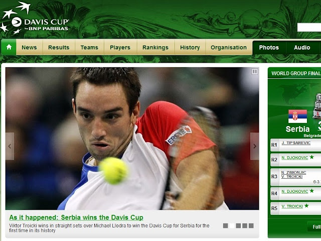 2010 Davis Cup: Victor Troicki beats Michael Llodra