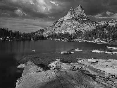 Ansel Adams, Cathedral Peak, 1938 on display at the Crocker Art Museum in Sacramento