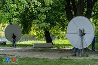 Krakowski Ogród Doświadczeń im. Stanisława Lema to niezwykle popularny plenerowy park edukacyjny z urządzeniami do eksperymentów fizycznych.