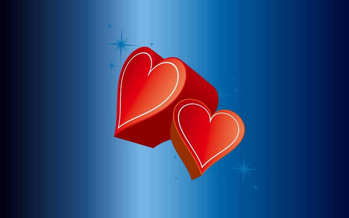 Beautiful Hearts Widescreen HD Wallpaper 8