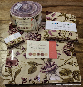 Colección completa Plum Sweet en Jolly Roll, Fat Quarters, Layer Cakes y Fat eighths. Vilabors, Patchwork y Manualidades Colección completa Plum Sweet en Jolly Roll, Fat Quarters, Layer Cakes y Fat eighths