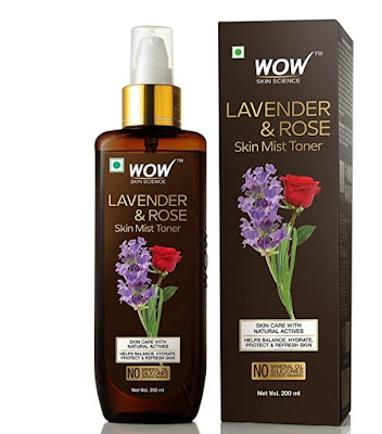 WOW Lavender & Rose No Parabens & Sulphate Skin Mist Toner