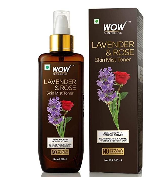 WOW Lavender & Rose No Parabens & Sulphate Skin Mist Toner Review