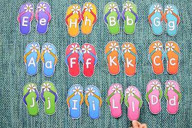 SUMMER THEMED LEARNING: UPPERCASE AND LOWERCASE MATCH