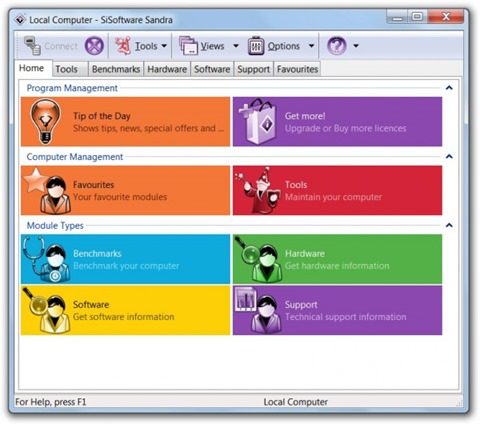 SiSoft Sandra Lite - Ferramenta para testar o seu computador