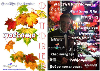 Welcome OCTOBER 2022 Adams Apple Club Gay Bar Chiang Mai