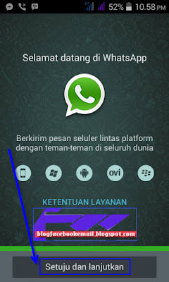 WhatsApp atau juga sering di sebut dengan WA yakni salah satu aplikasi milik facebook yan Cara Daftar / Membuat Akun WhatsApp Di HP Android Terbaru 2018