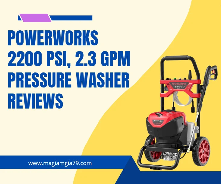 Powerworks 2200 PSI, 2.3 GPM Pressure Washer Review