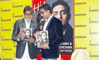 Amitabh Bachchan and Abhishek Bachchan