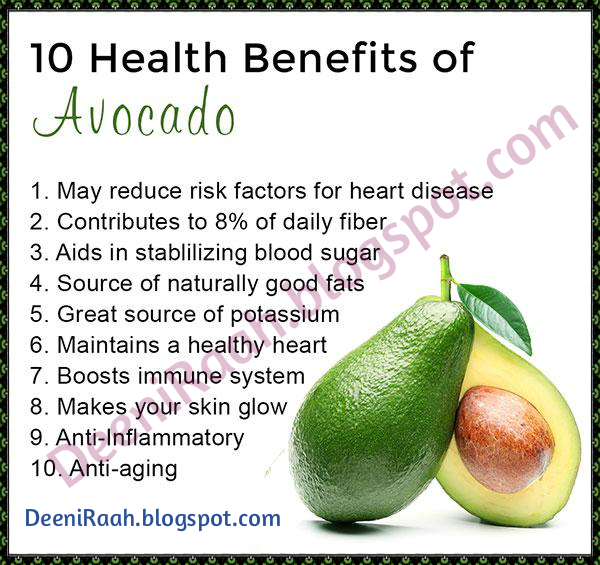 Health Benefits of Avocado