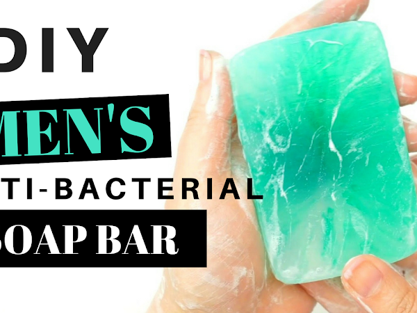 DIY MEN'S ANTIBACTERIAL SPORTS SOAP BAR