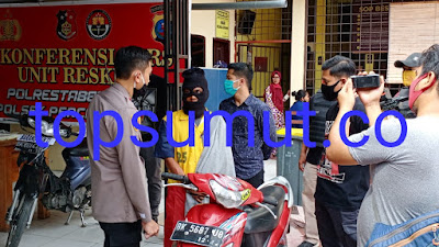 Pelaku Bongkar Bagasi Sepedamotor Ditangkap Polisi Saat Main Ludo