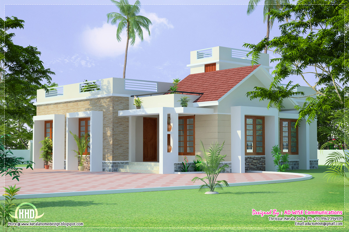 Three fantastic house  exterior  designs  Home  Kerala  Plans 