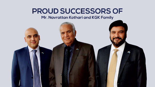 Mr. Navrattan Kothari and the KGK Family