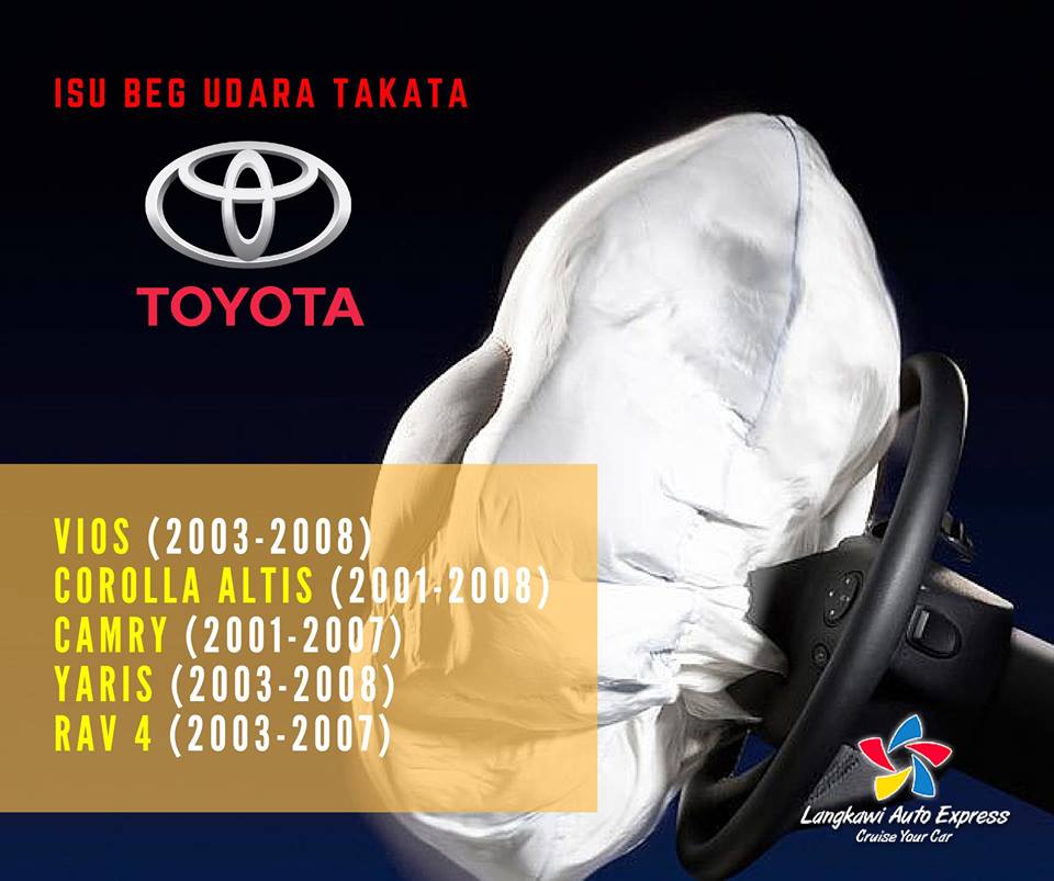 4 Model Kereta Terlibat Masalah AirBag Takata - Berita 