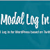 Free download Modal Log In Plugin for WordPress  (Codecanyon)