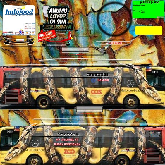 stiker bus simulator keren