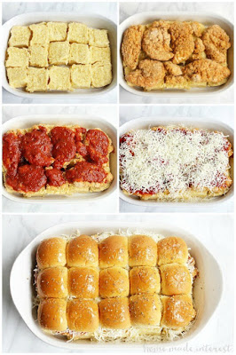 CHICKEN PARMESAN SLIDERS