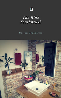 the blue toothbrush