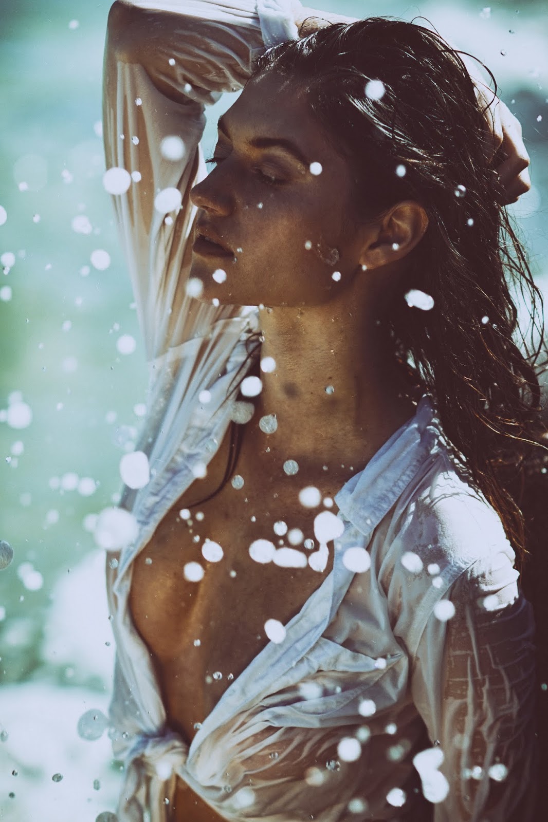 Elizabeth Elam Hot Model Photo Shoot by Dane Darden