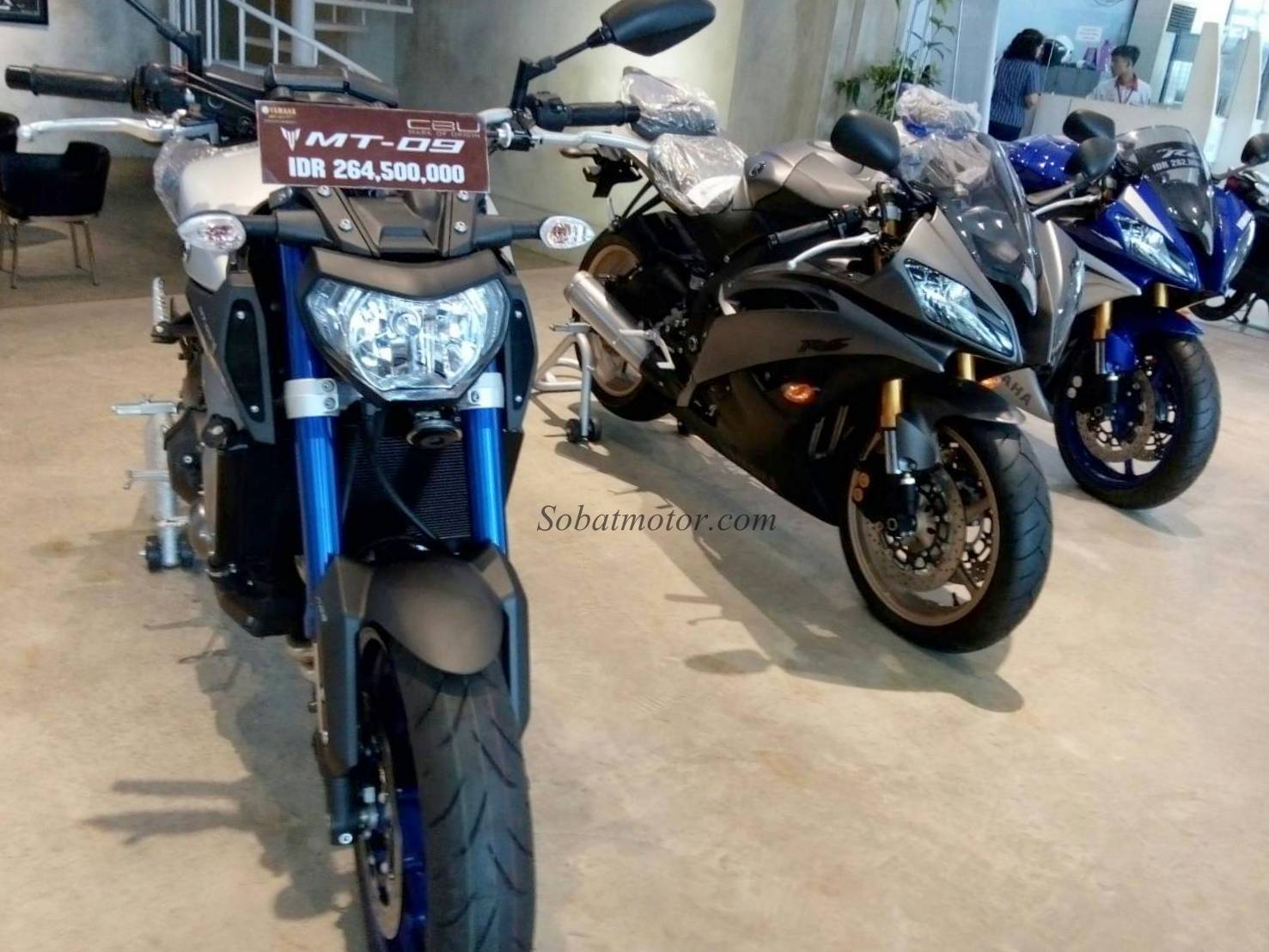 Ini dia harga Moge Yamaha  YZF R6 dan MT 09 di kota Medan 