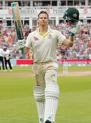 Steve Smith Playing Cricket