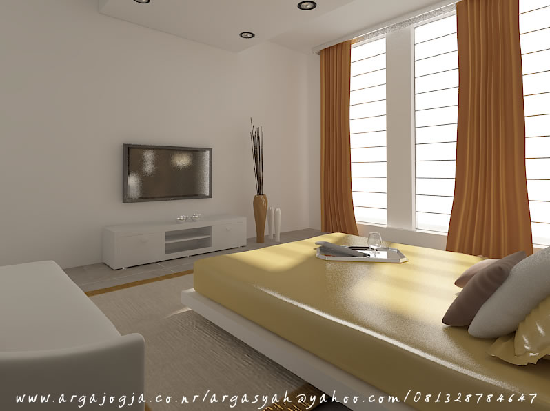 Desain Interior Kamar Tidur Utama Pada Ruangan 5 5 x 4 5 m Desain Interior Kamar Tidur Utama Pada Ruangan 5 5 x 4 5 m