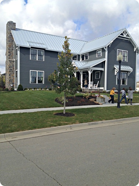 farmhouse inspired exterior
