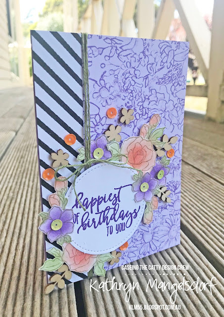 Stampin' Up! Sale-A-Bration Tea Together, Butterfly Elements, Botanical Butterfly Designer Series Paper created by Kathryn Mangelsdorf