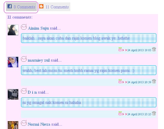 Tutorial Cara Membuat "Komentar Facebook" di Blog